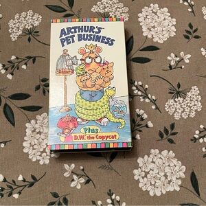 Arthur - Arthurs Pet Business VHS  1997 Animated Family Plus D.W. The Copy Cat